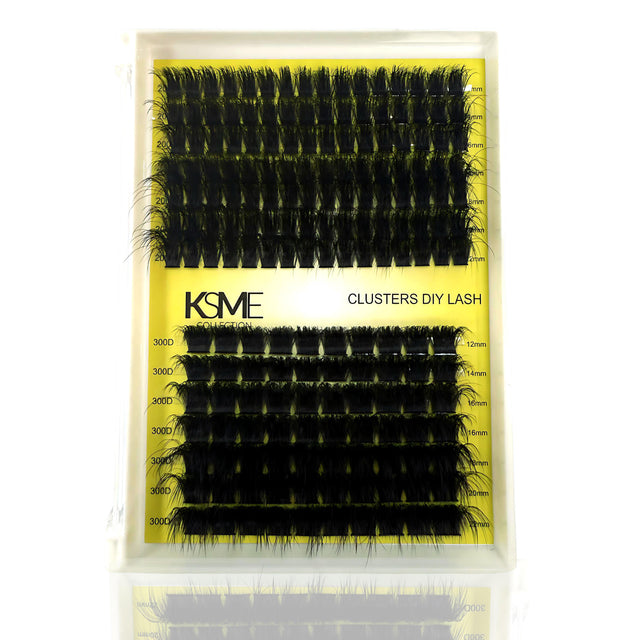 KSME DIY Lash Cluster Tray – Extreme Volume (200D/300D)