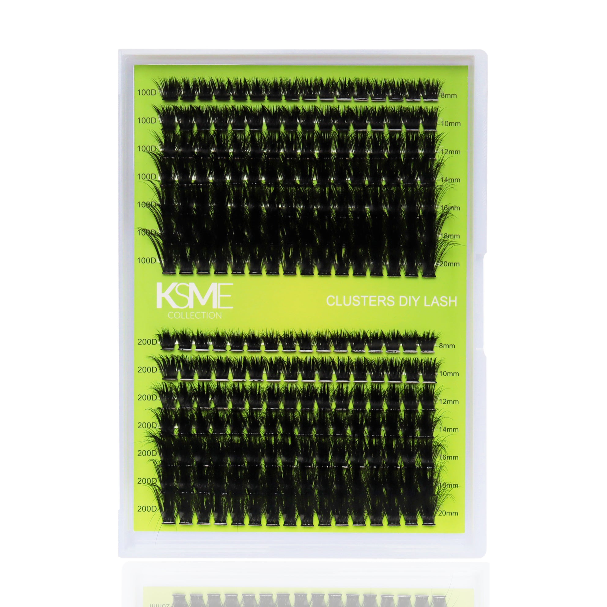 KSME Lash Cluster Tray – XL Dramatic (100D/200D)
