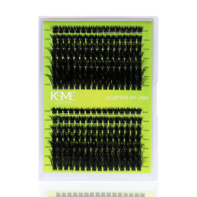 KSME Lash Cluster Tray – XL Dramatic (100D/200D)